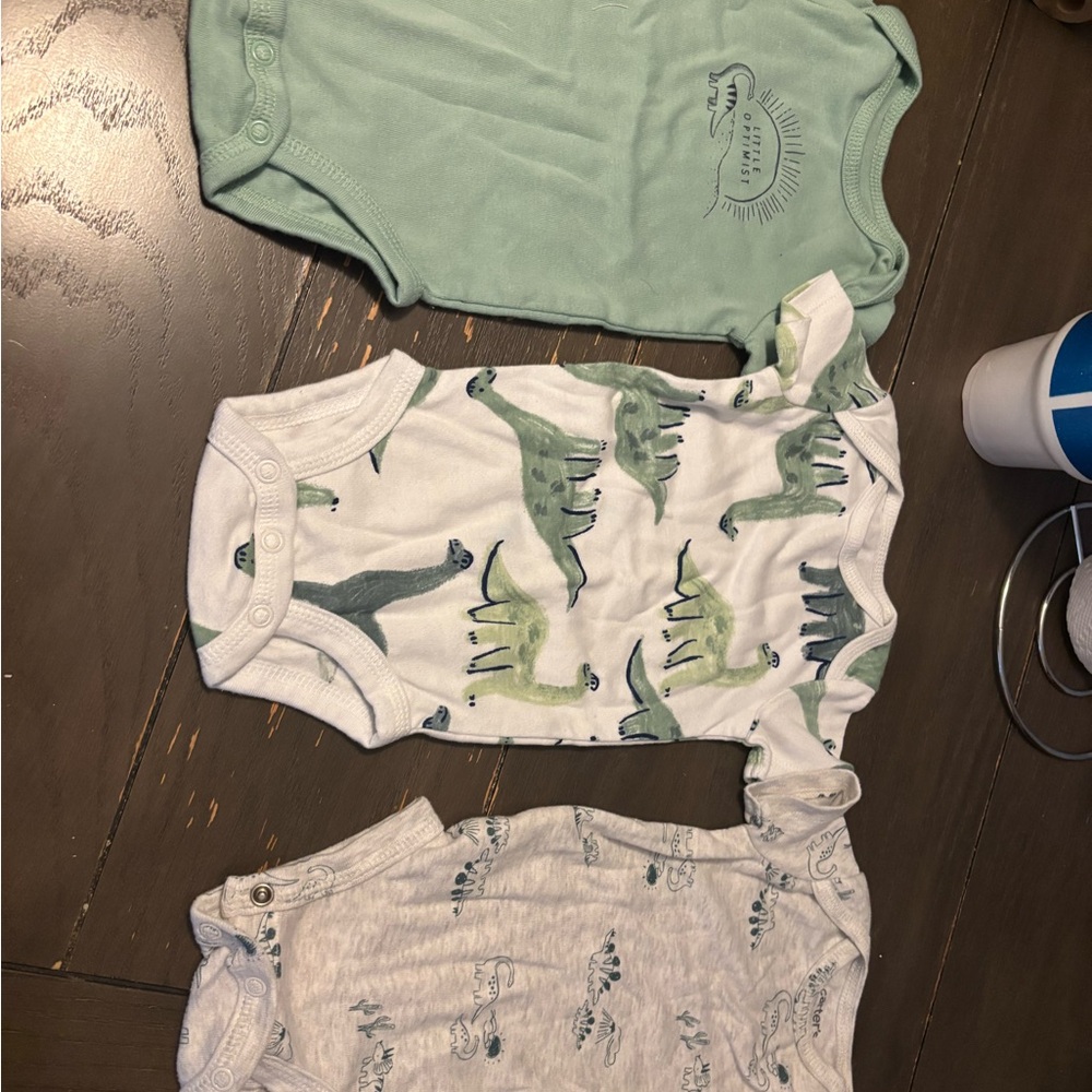 BABY BOY ONESIES LOT (25 total)2 Size 0-3/3 months